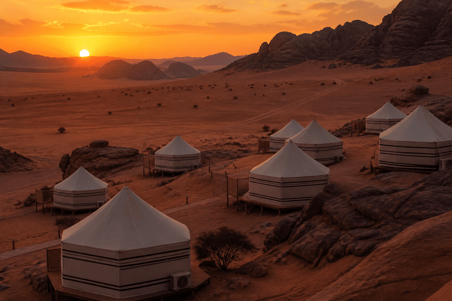Wadi Rum camp