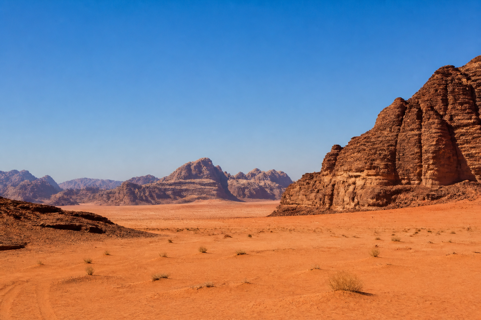 Sunset over Wadi Rum 🌅
